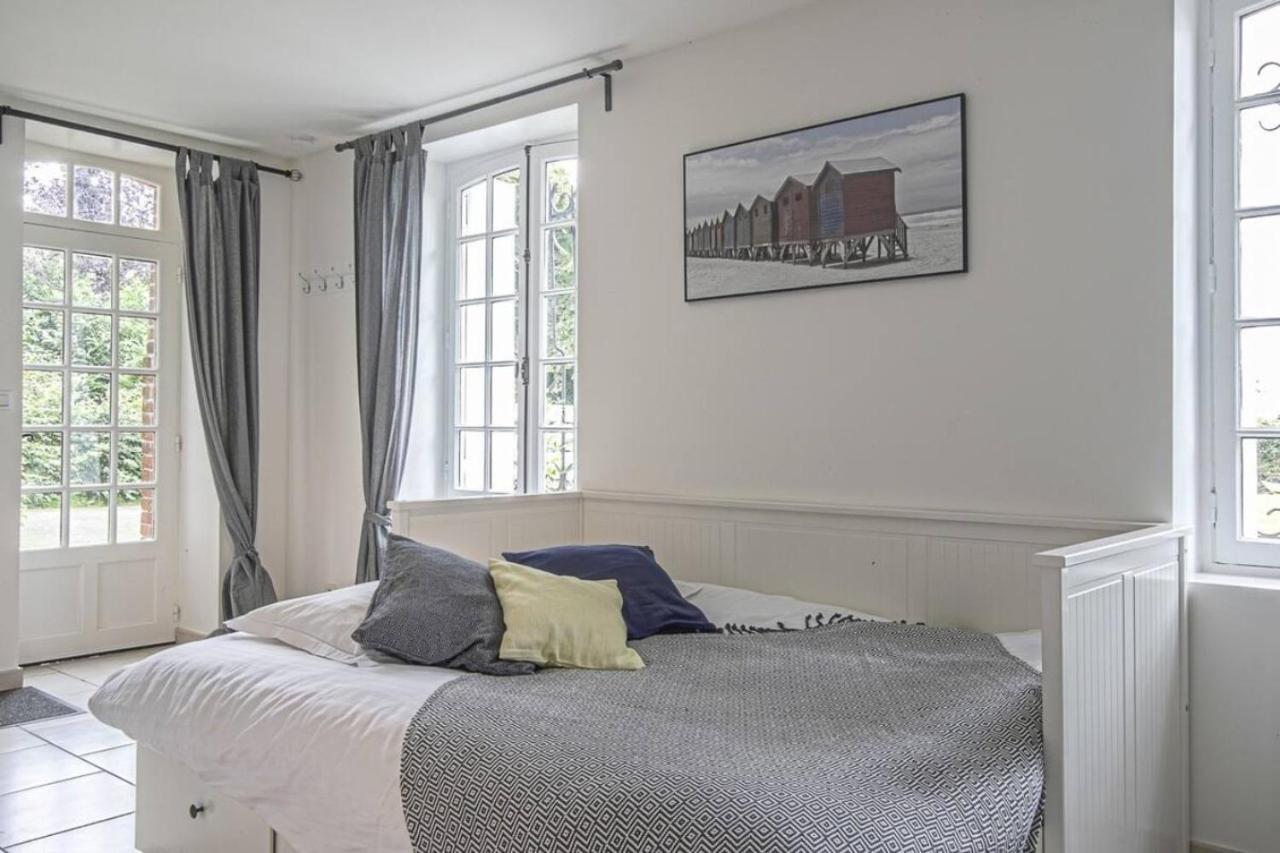Appartement De Charme Dans Un Chateau A 5 Min D'Honfleur Гонвиль-сюр-Онфлёр Экстерьер фото